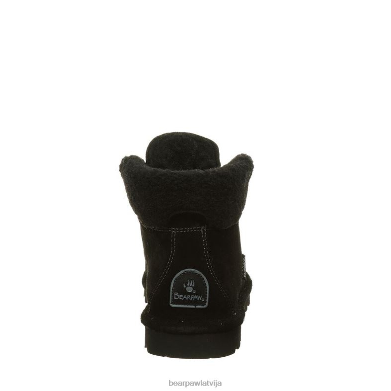 melns sievietes zābaki BEARPAW marta P2XFF60