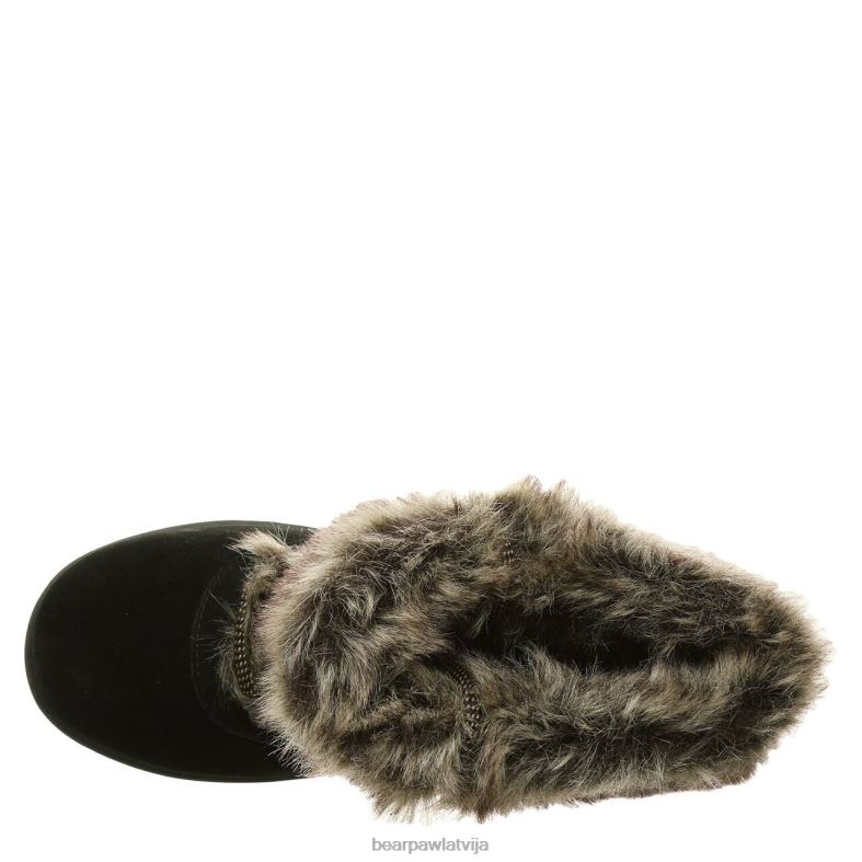 melns sievietes zābaki BEARPAW mierīgums P2XFF203