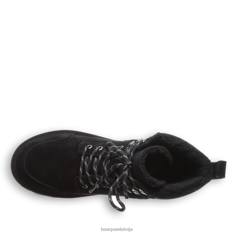 melns sievietes zābaki BEARPAW retro Alicia P2XFF14