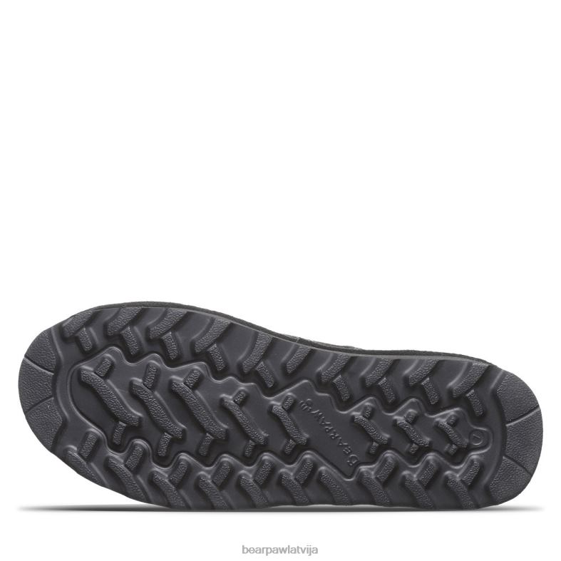 melns sievietes zābaki BEARPAW retro zīmēja P2XFF13