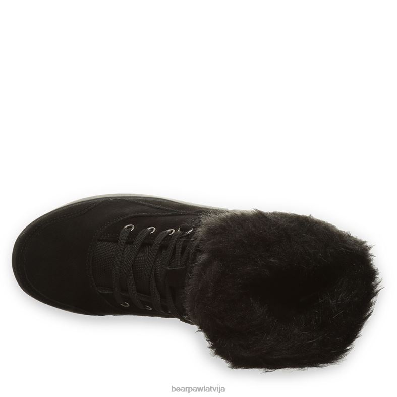 melns sievietes zābaki BEARPAW robins P2XFF53