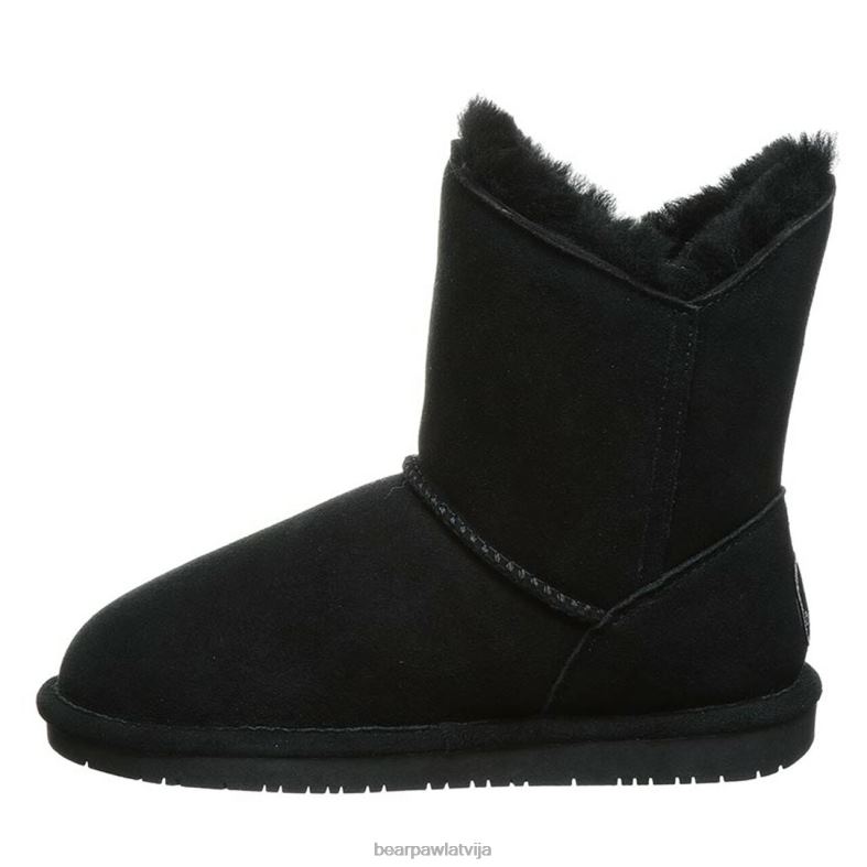 melns sievietes zābaki BEARPAW rozalīns P2XFF55