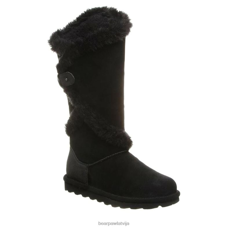melns sievietes zābaki BEARPAW sheilah P2XFF234