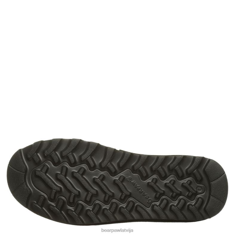 melns sievietes zābaki BEARPAW skye vegāns P2XFF182