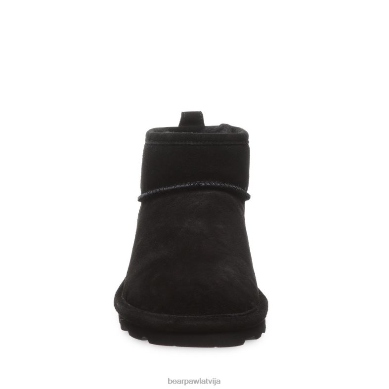 melns sievietes zābaki BEARPAW īss P2XFF40