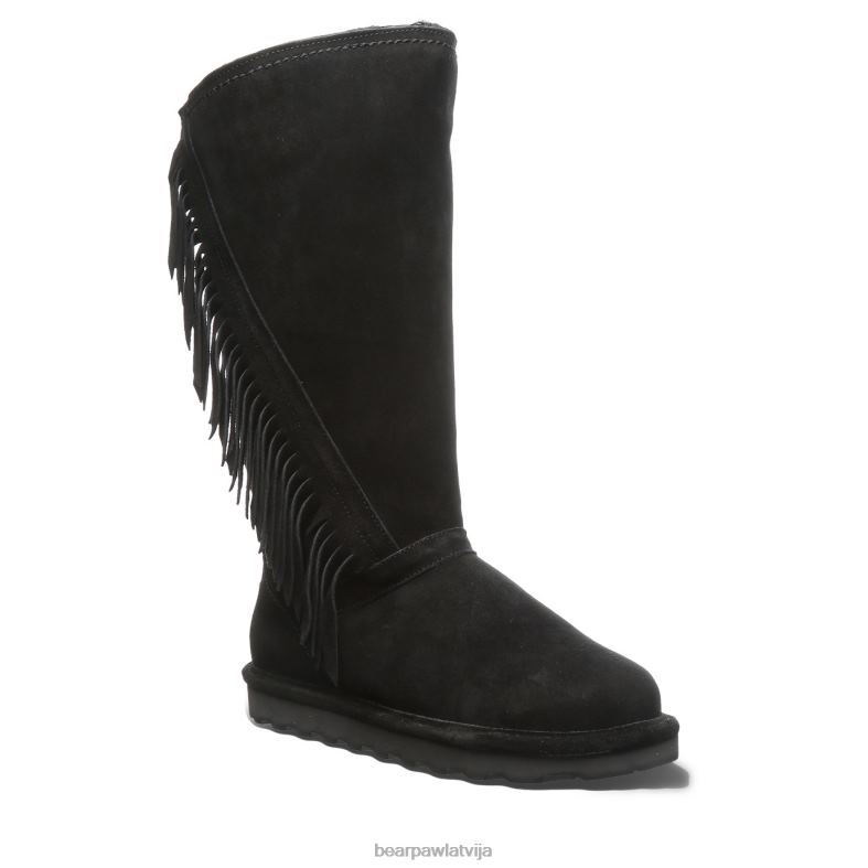 melns sievietes zābaki BEARPAW tamāra P2XFF25