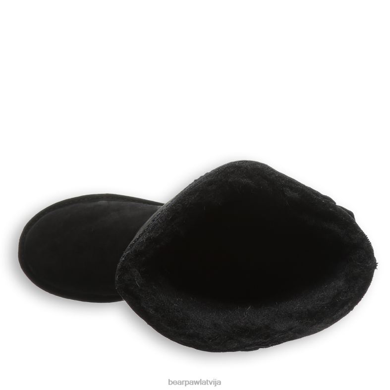 melns sievietes zābaki BEARPAW tamāra P2XFF25