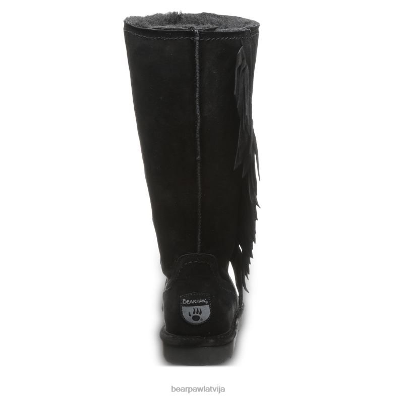melns sievietes zābaki BEARPAW tamāra P2XFF25