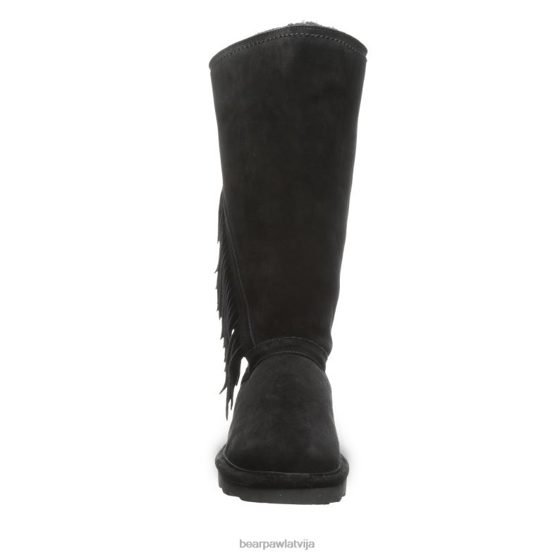 melns sievietes zābaki BEARPAW tamāra P2XFF25