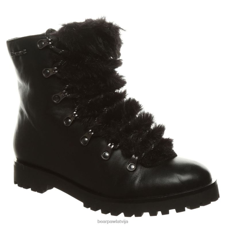 melns sievietes zābaki BEARPAW vanna P2XFF192