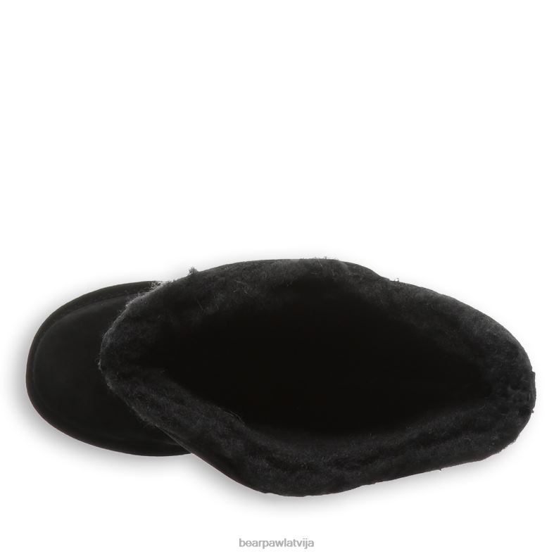 melns sievietes zābaki BEARPAW violets P2XFF122