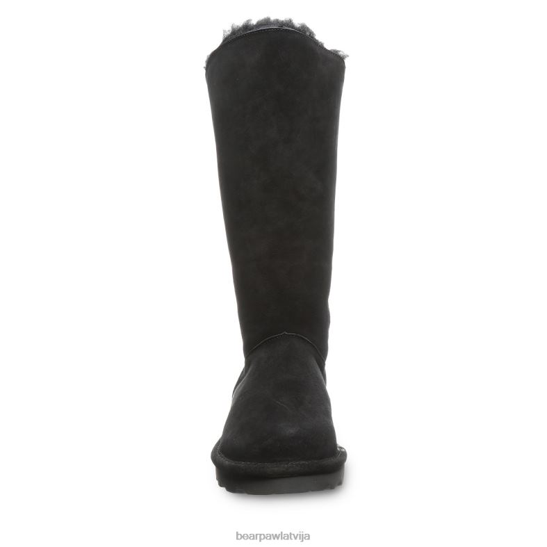 melns sievietes zābaki BEARPAW violets P2XFF122