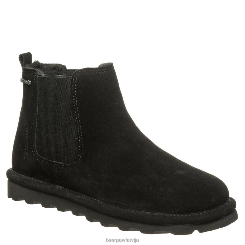 melns sievietes zābaki BEARPAW zīmēja P2XFF38