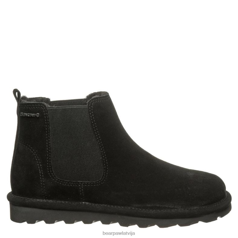 melns sievietes zābaki BEARPAW zīmēja P2XFF38