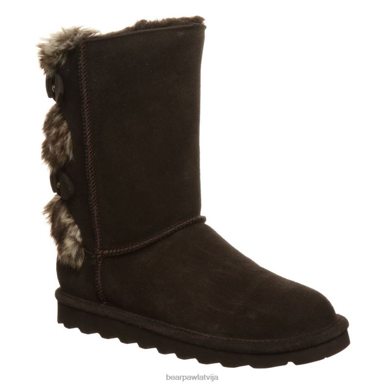 šokolāde sievietes zābaki BEARPAW Eloise P2XFF230