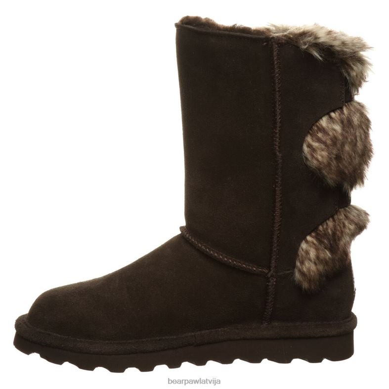 šokolāde sievietes zābaki BEARPAW Eloise P2XFF230