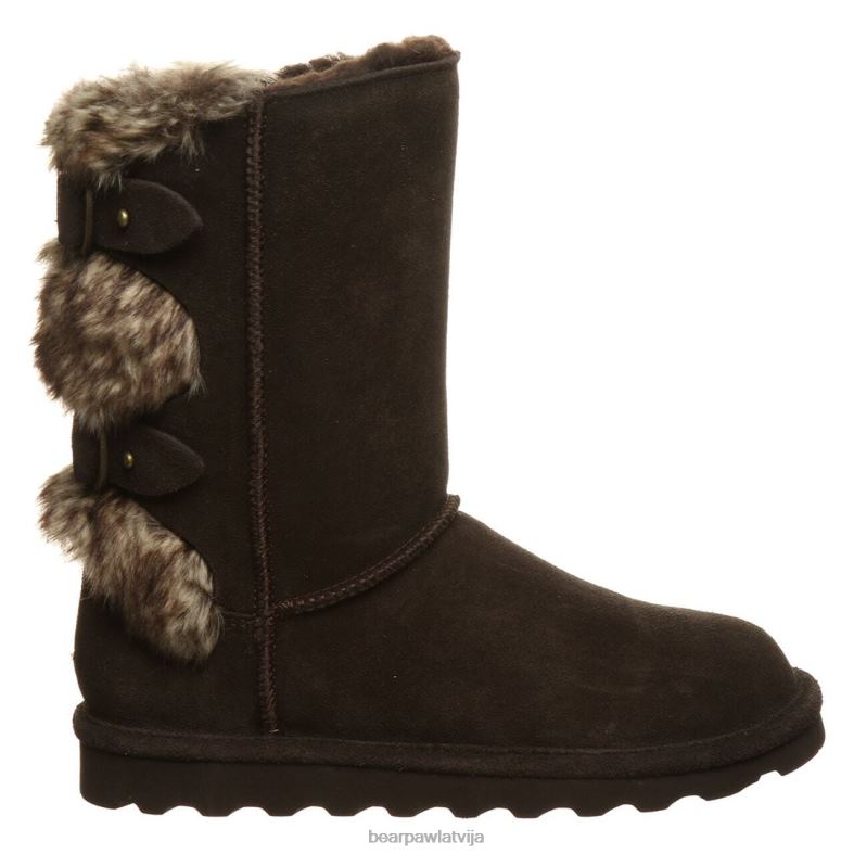 šokolāde sievietes zābaki BEARPAW Eloise P2XFF230