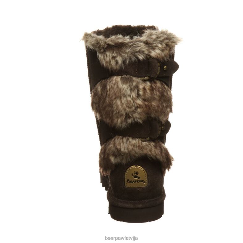 šokolāde sievietes zābaki BEARPAW Eloise P2XFF230