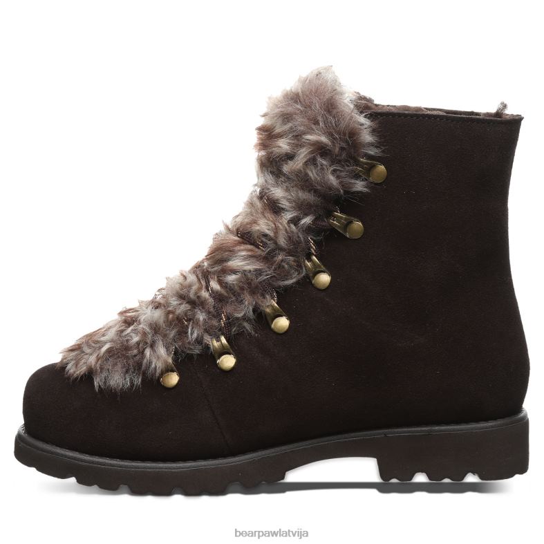 šokolāde sievietes zābaki BEARPAW alisa P2XFF146