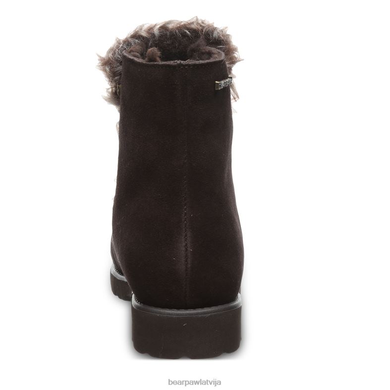 šokolāde sievietes zābaki BEARPAW alisa P2XFF146