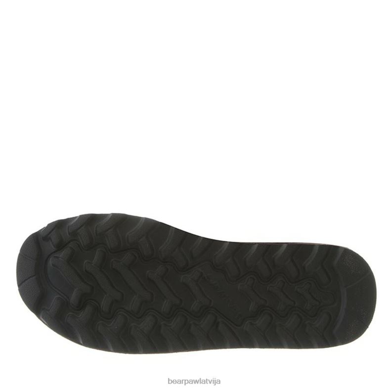 šokolāde sievietes zābaki BEARPAW elle garš plats P2XFF241