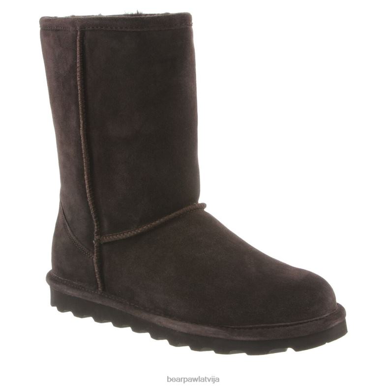 šokolāde sievietes zābaki BEARPAW elle īss P2XFF248