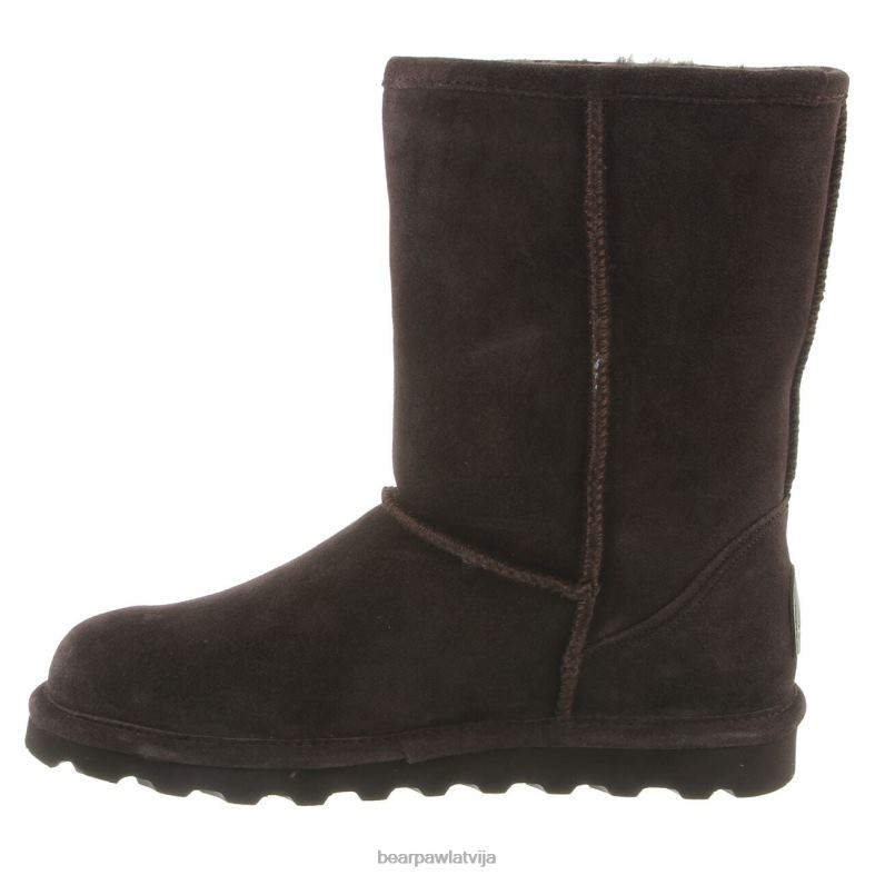 šokolāde sievietes zābaki BEARPAW elle īss P2XFF248