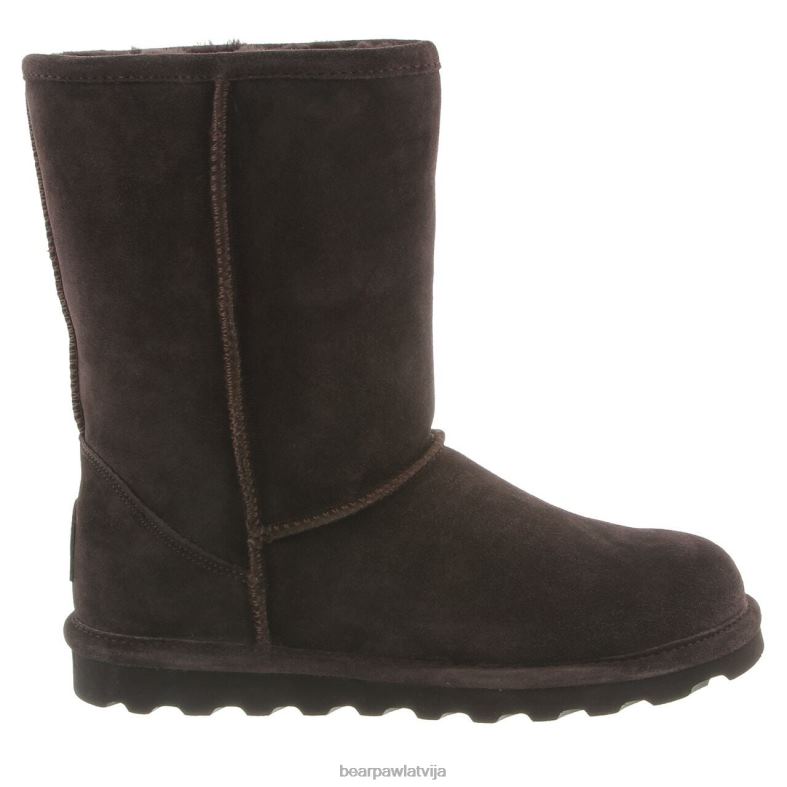 šokolāde sievietes zābaki BEARPAW elle īss P2XFF248