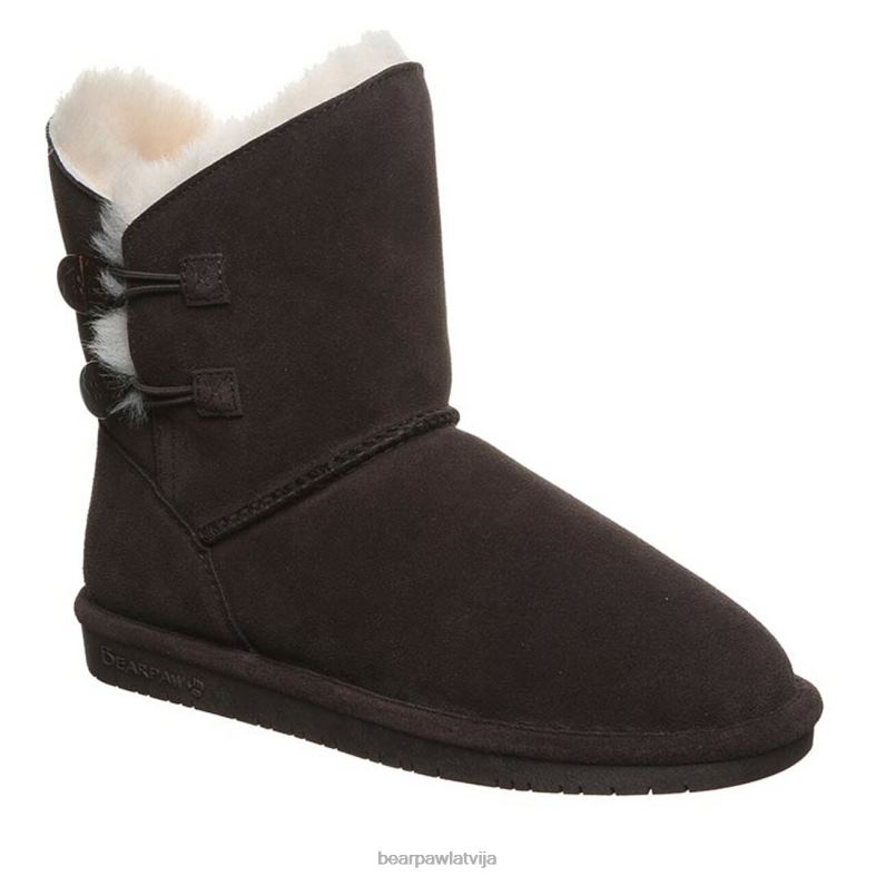 šokolāde sievietes zābaki BEARPAW rozalīns P2XFF185