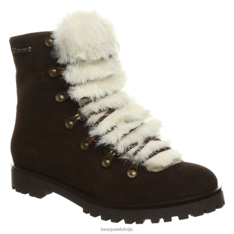 šokolāde sievietes zābaki BEARPAW vanna P2XFF195