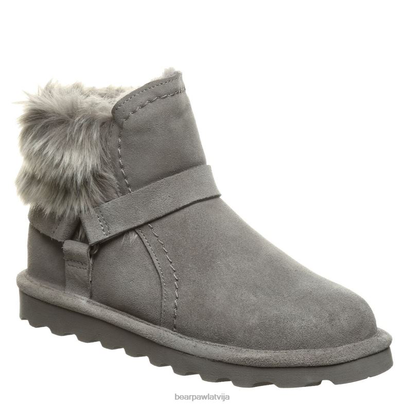 pelēka migla sievietes zābaki BEARPAW konnija P2XFF42