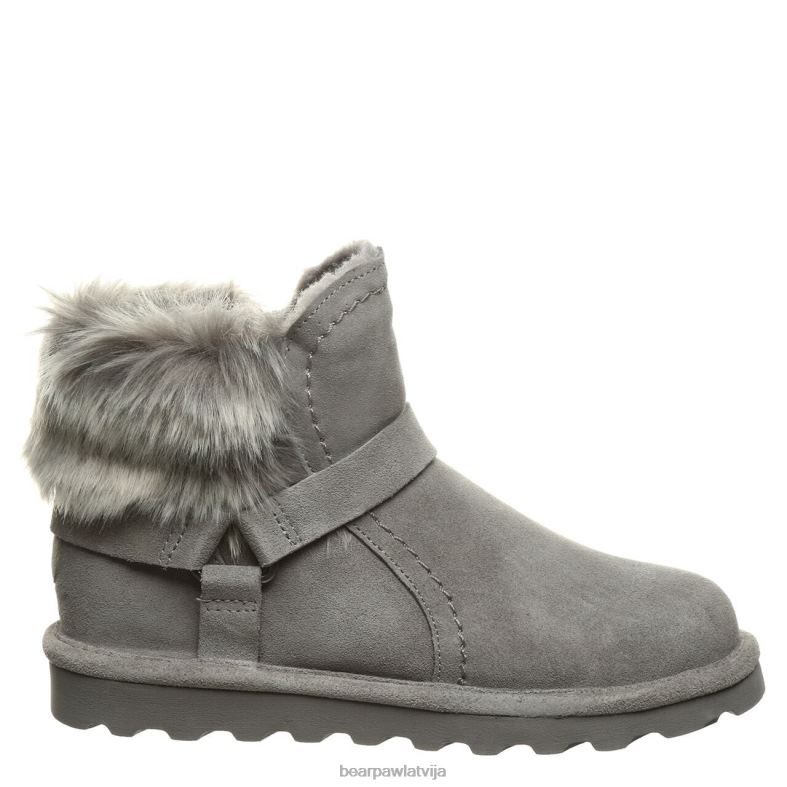 pelēka migla sievietes zābaki BEARPAW konnija P2XFF42