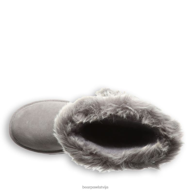 pelēka migla sievietes zābaki BEARPAW retro tama P2XFF151