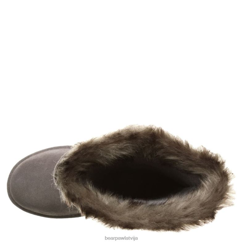 pelēka migla sievietes zābaki BEARPAW smirģelis P2XFF209