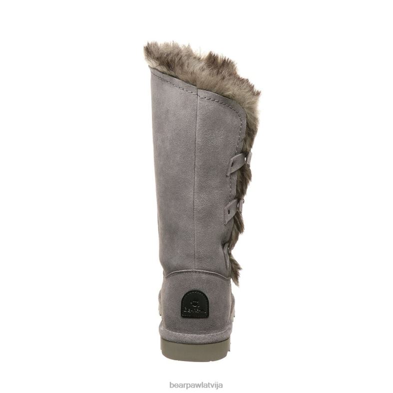 pelēka migla sievietes zābaki BEARPAW smirģelis P2XFF209