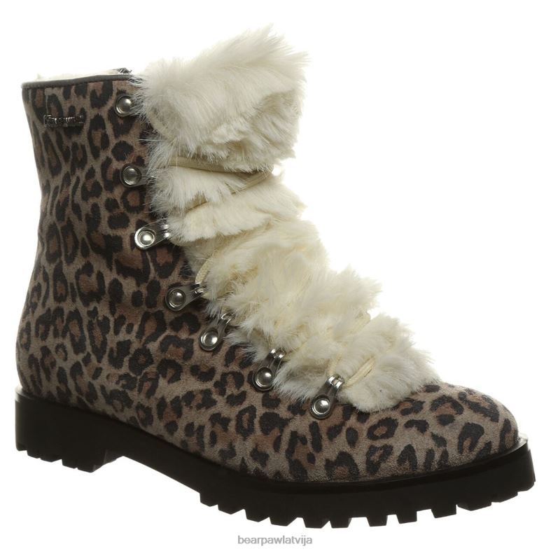 pelēkais leopards sievietes zābaki BEARPAW vanna P2XFF193