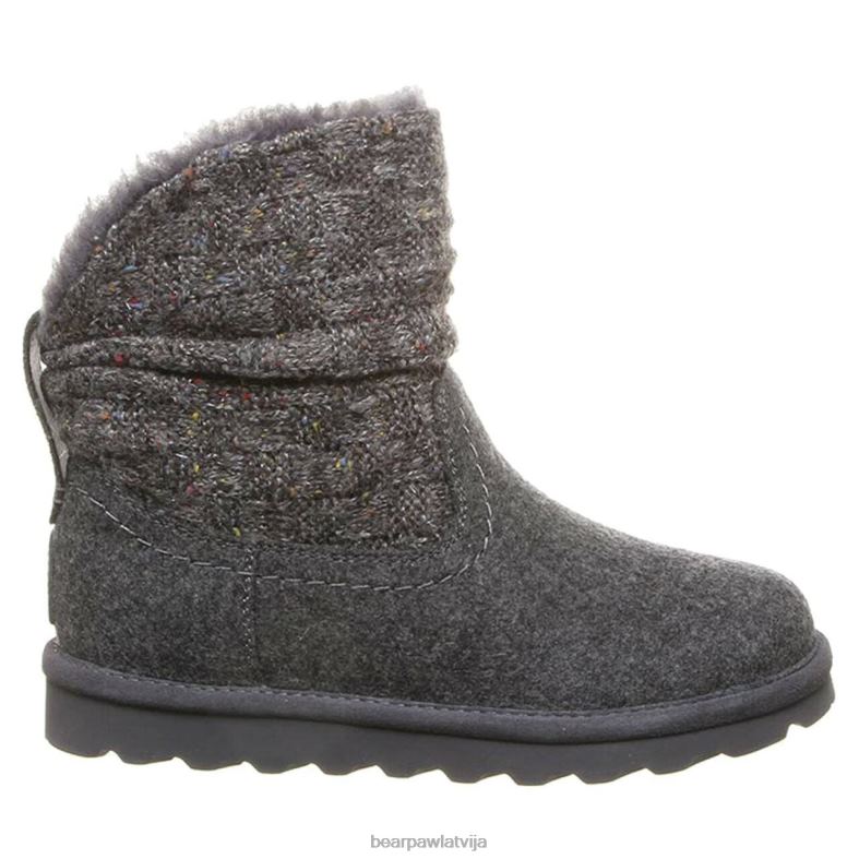 pelēks sievietes zābaki BEARPAW Virdžīnija P2XFF237