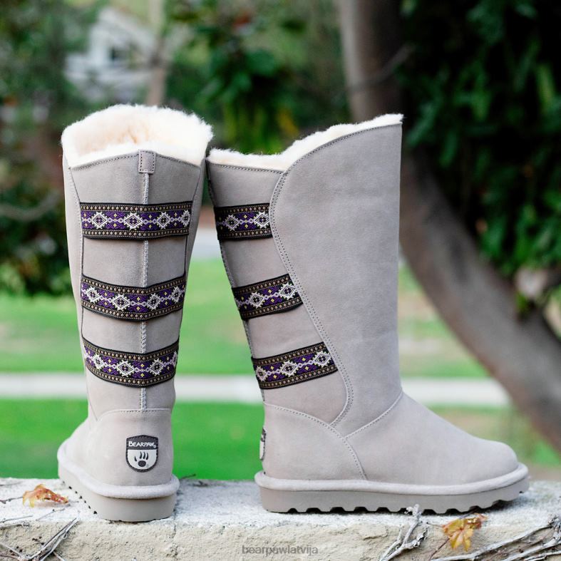sēne sievietes zābaki BEARPAW violets P2XFF147