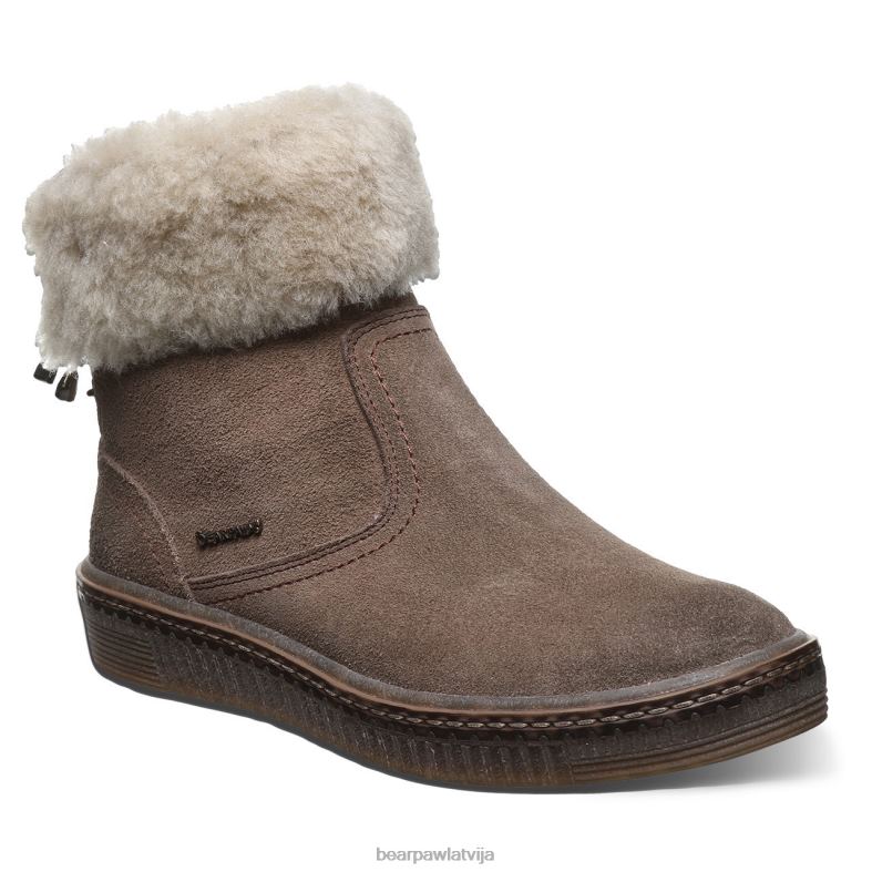 taupe sievietes zābaki BEARPAW Leticia P2XFF7
