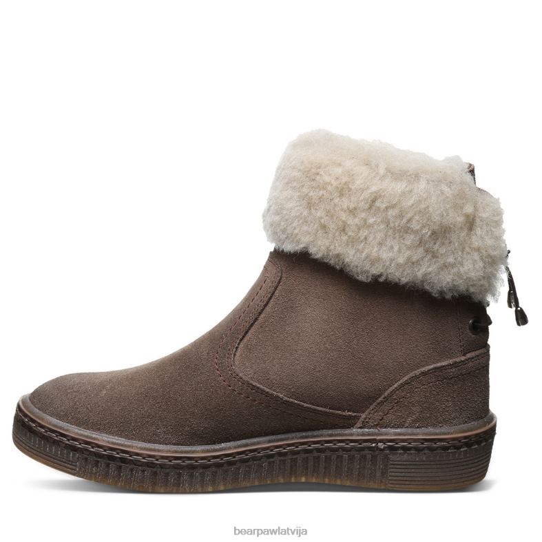 taupe sievietes zābaki BEARPAW Leticia P2XFF7