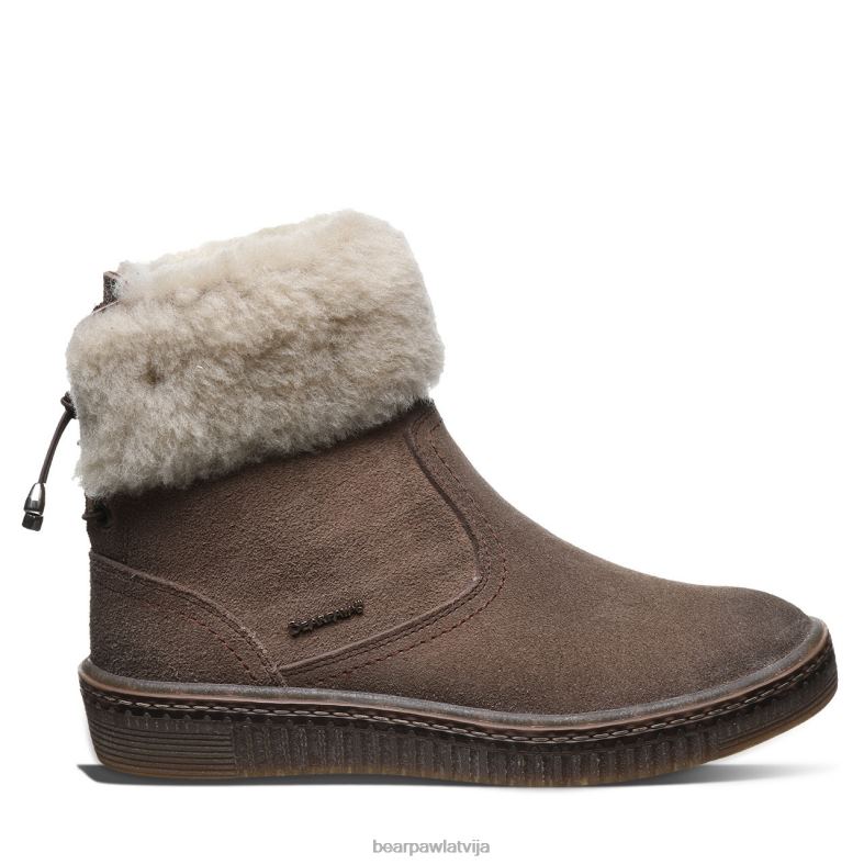 taupe sievietes zābaki BEARPAW Leticia P2XFF7