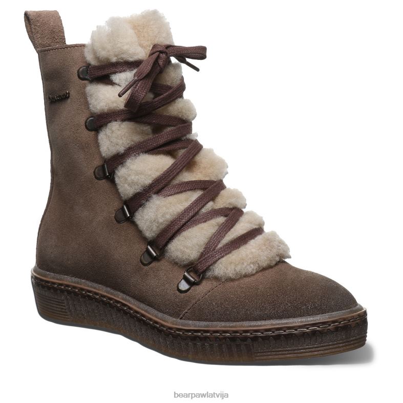 taupe sievietes zābaki BEARPAW celeste P2XFF4