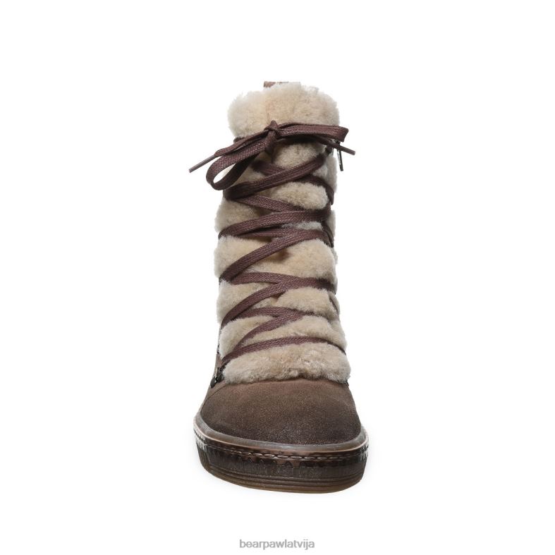 taupe sievietes zābaki BEARPAW celeste P2XFF4