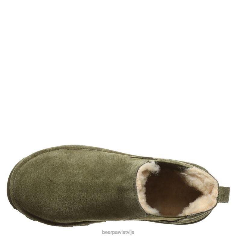 tumšās olīvas sievietes zābaki BEARPAW zīmēja P2XFF49