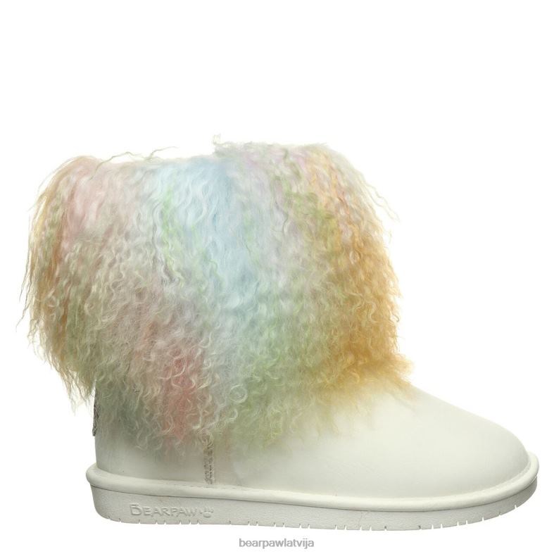 varavīksne sievietes zābaki BEARPAW bāā P2XFF130