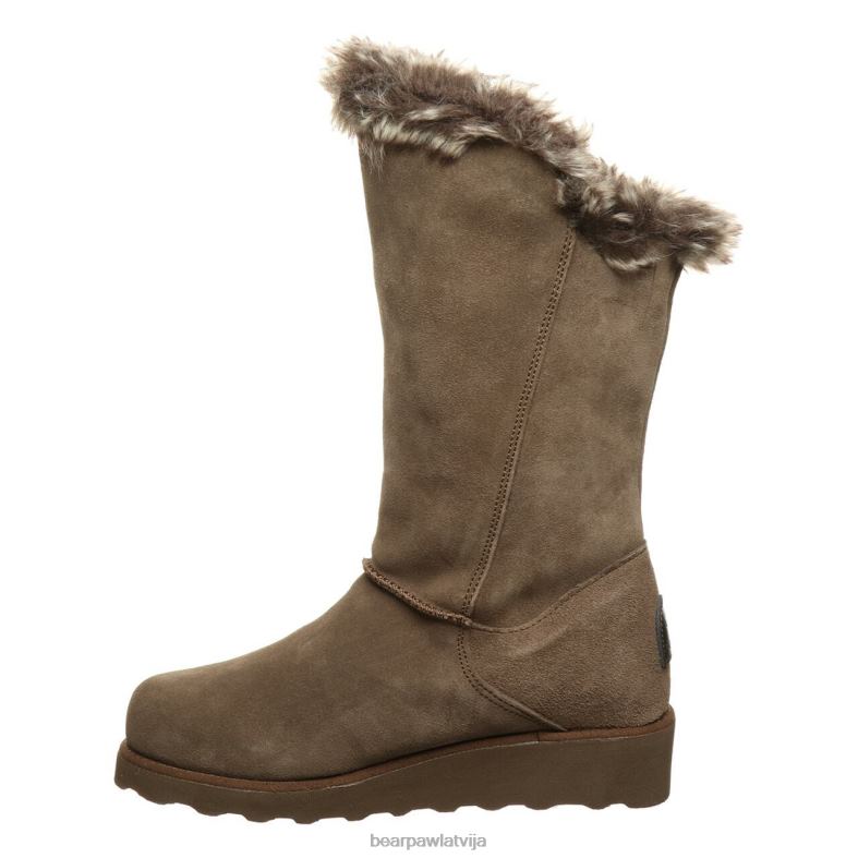 zīmogs brūns sievietes zābaki BEARPAW Genevieve P2XFF68