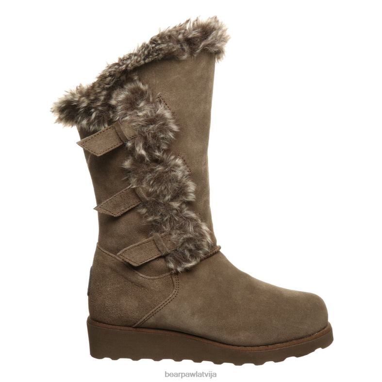 zīmogs brūns sievietes zābaki BEARPAW Genevieve P2XFF68