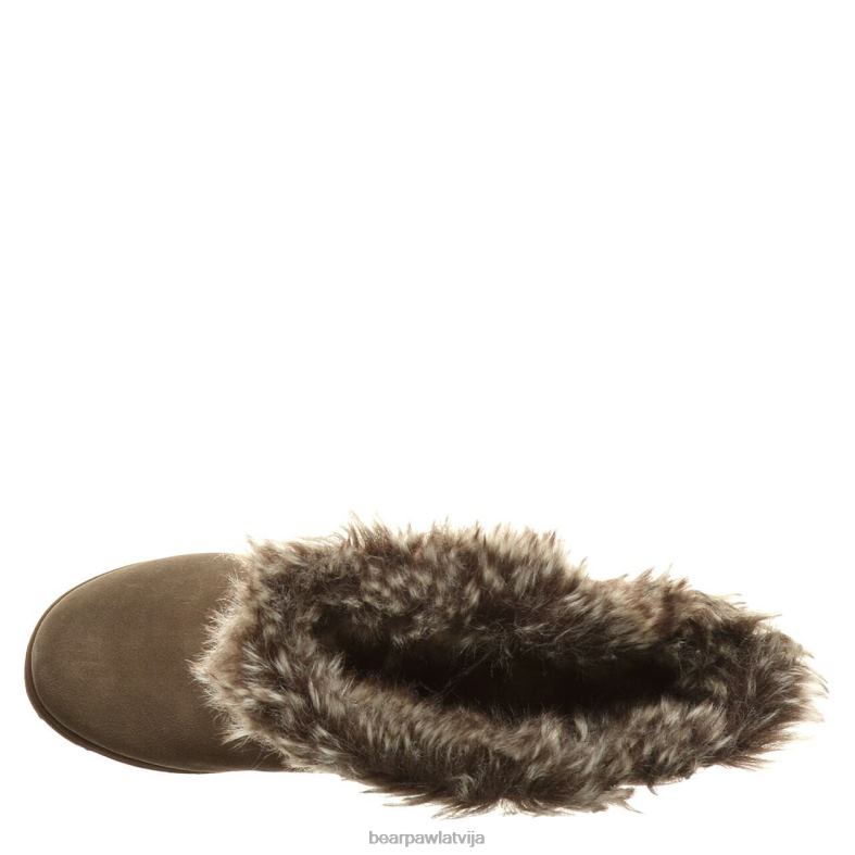 zīmogs brūns sievietes zābaki BEARPAW Genevieve P2XFF68