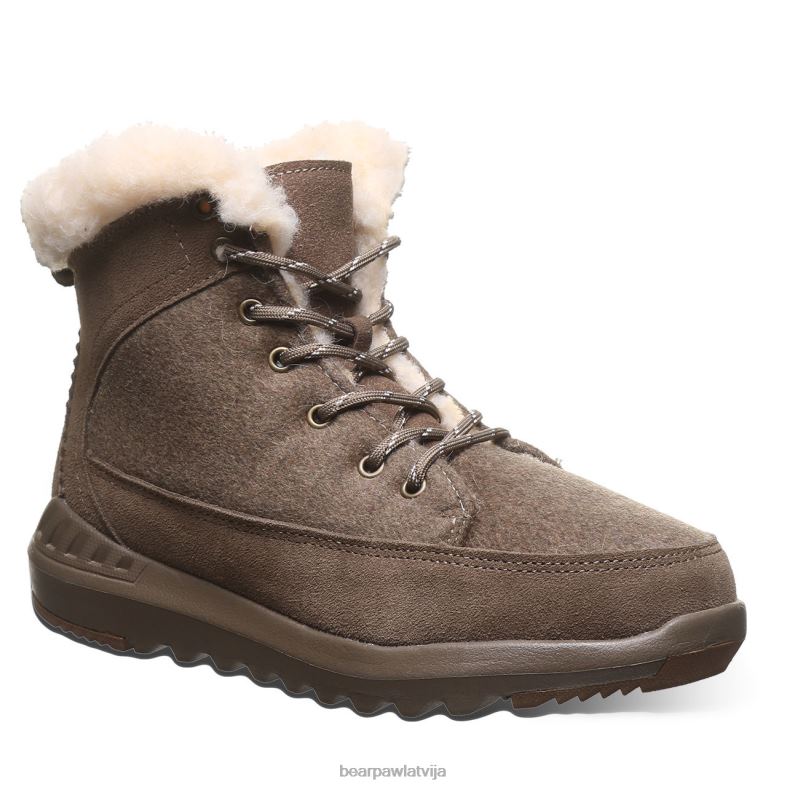 zīmogs brūns sievietes zābaki BEARPAW cheryl P2XFF140