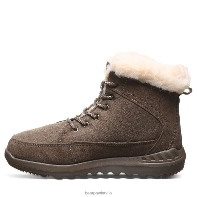 zīmogs brūns sievietes zābaki BEARPAW cheryl P2XFF140